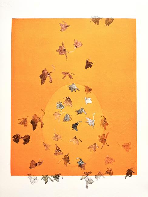 Gult univers 2022 - Collografi/monotypi